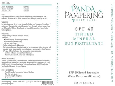 Package Label (Panda 203)